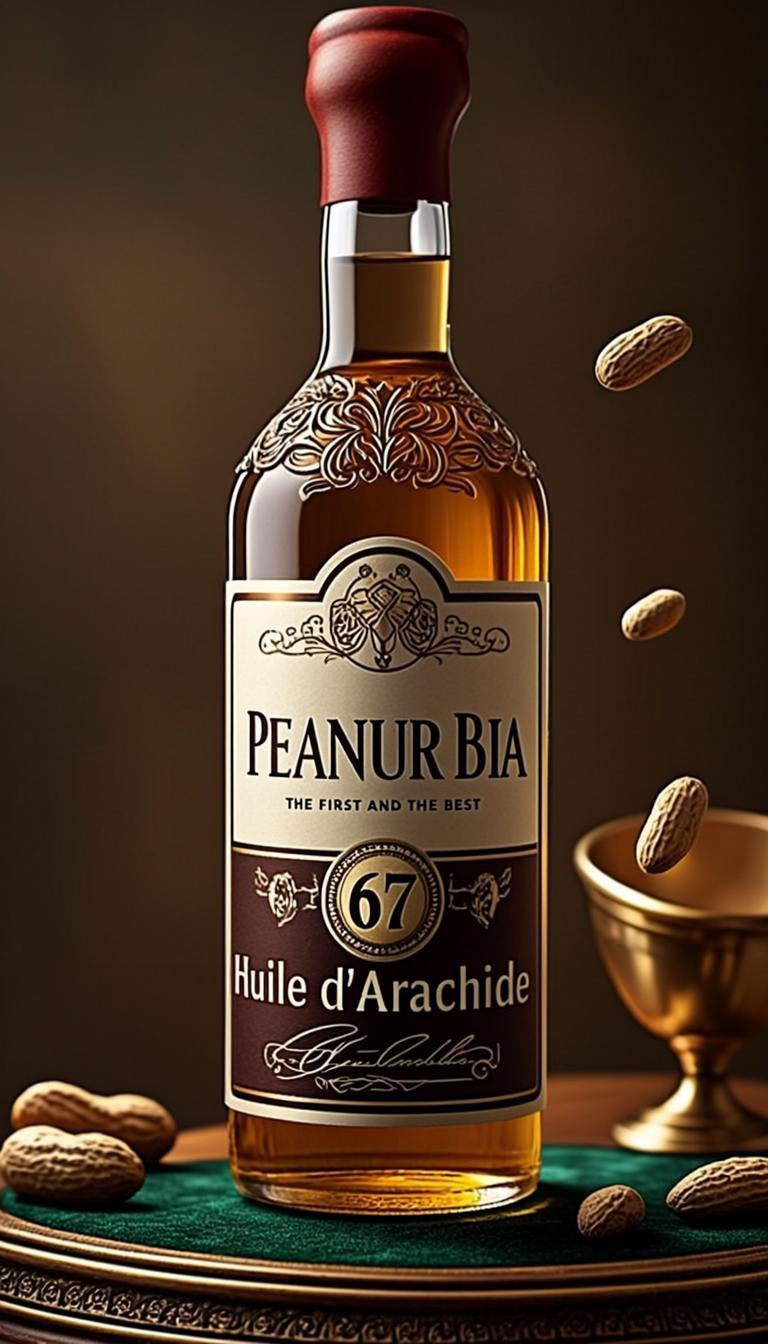 Huile d'Arachide Pure · Reserve d'Excellence · 100 ml — PB-055