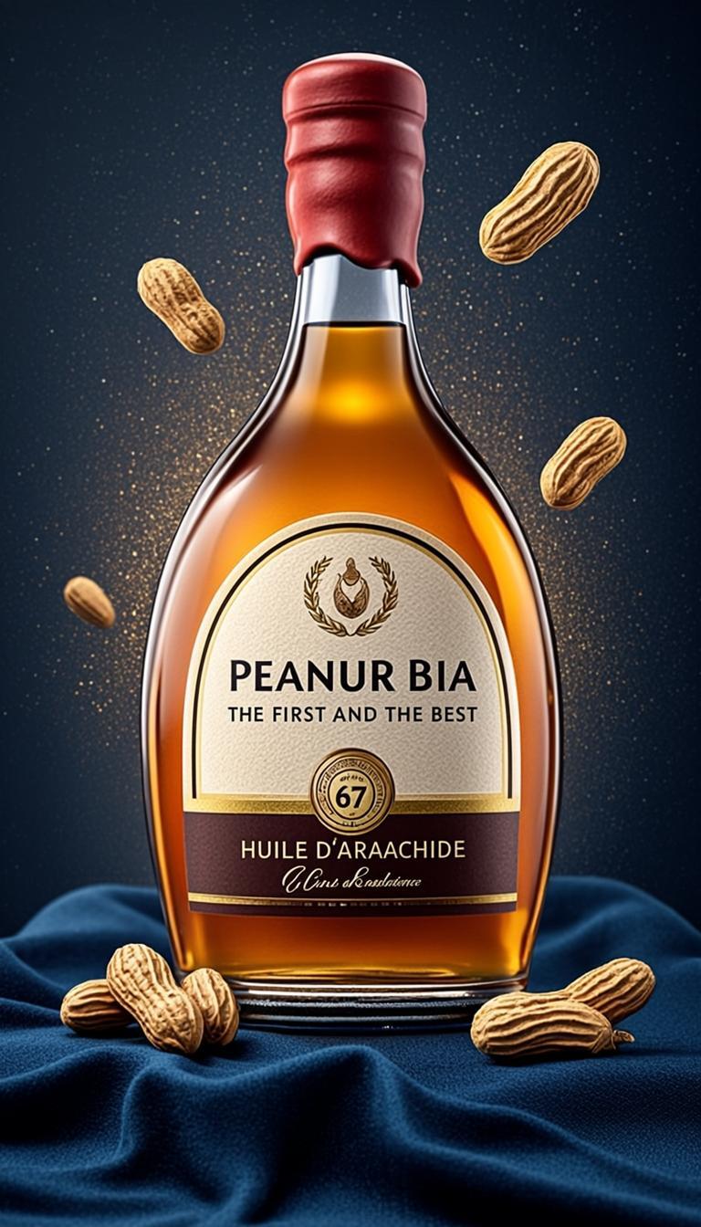 Huile d'Arachide Pure · Reserve d'Excellence · 250 ml — PB-056