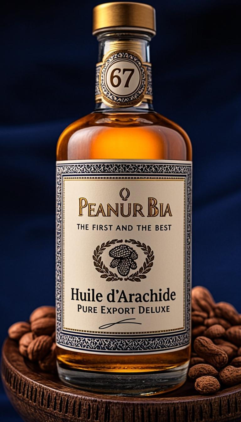 Huile d'Arachide Pure · Export Deluxe · 100 ml — PB-060
