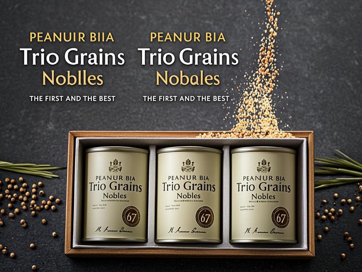 Trio Grains Nobles — Mil · Sorgho · Mais — PEANUR BIA